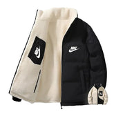 Nike - 2-in-1 Reversible Winter Jacket Ultra Warm Sherpa & Puffer