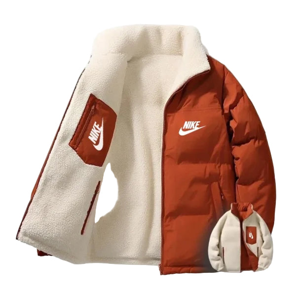 Nike - 2-in-1 Reversible Winter Jacket Ultra Warm Sherpa & Puffer