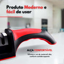 Afiador Profissional 4 em 1 – Facas e Tesouras em Aço Inox, Seguro e Prático