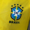 Camisa Brasil Pro 2026/27 · Amarela Masculina · Versão Jogador · Casa