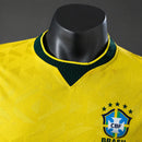 Camisa Brasil Pro 2026/27 · Amarela Masculina · Versão Jogador · Casa