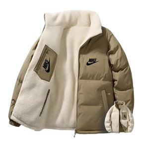 Nike - 2-in-1 Reversible Winter Jacket Ultra Warm Sherpa & Puffer