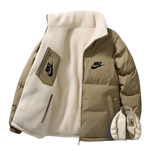 Nike - 2-in-1 Reversible Winter Jacket Ultra Warm Sherpa & Puffer