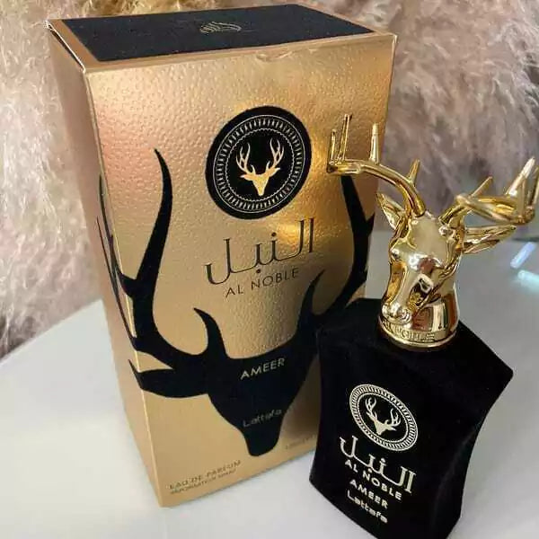 Al Noble Ameer da Lattafa inspiração Swedish Wood Pana Dora