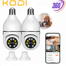 Câmera De Segurança Ip Wifi Full HD 2 Lentes Visão Noturna Microfone Durawell App V360 Pro