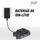 Furadeira/parafusadeira sem fio profissional de 21V equipada com 2 baterias e um kit de ferramentas velocidade de 1750 rpm e torque de 45 Newtons