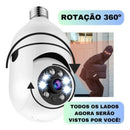 Câmera De Segurança Ip Wifi Full HD 2 Lentes Visão Noturna Microfone Durawell App V360 Pro