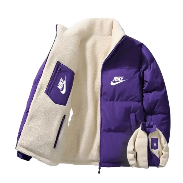 Nike - 2-in-1 Reversible Winter Jacket Ultra Warm Sherpa & Puffer